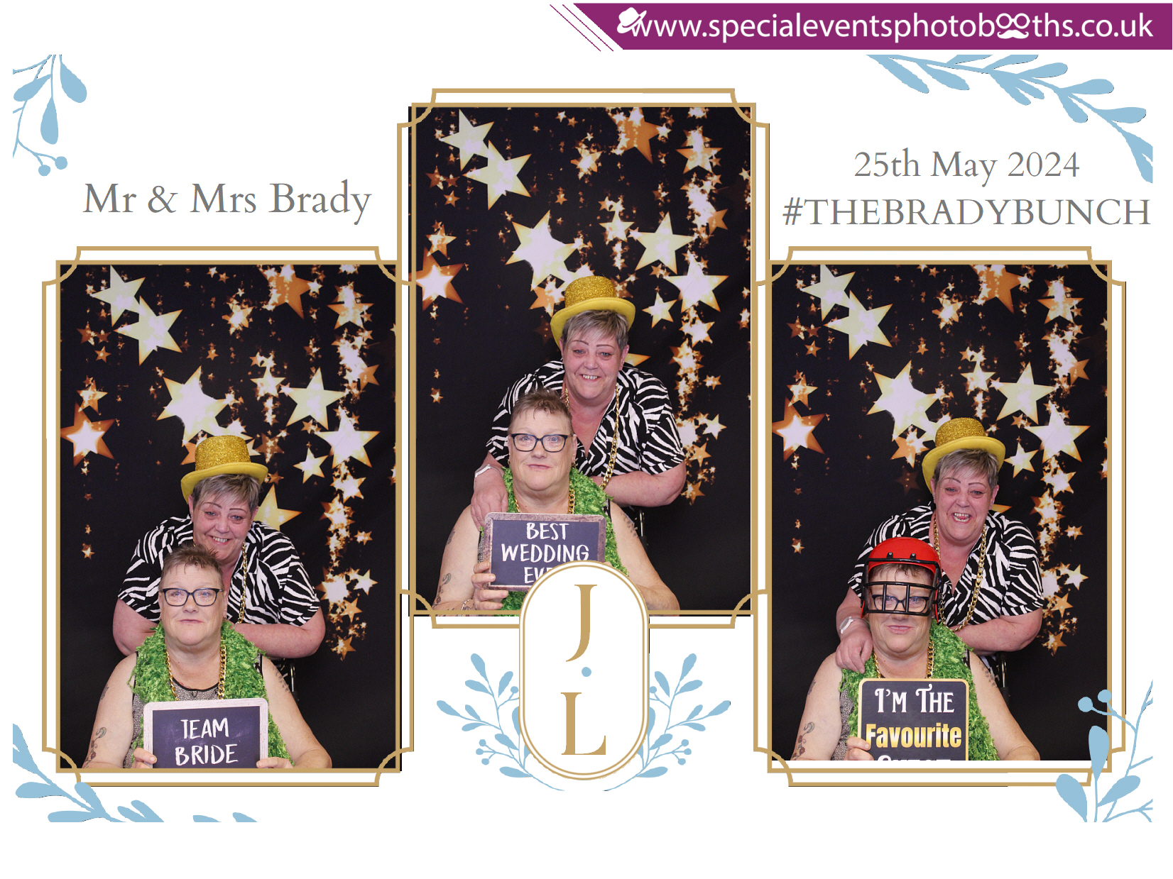 Mr & Mrs Brady | View more photos from the event at my.specialeventsphotobooths.co.uk/u/SpecialEventsPhotoBooths/Mr-Mrs-Brady