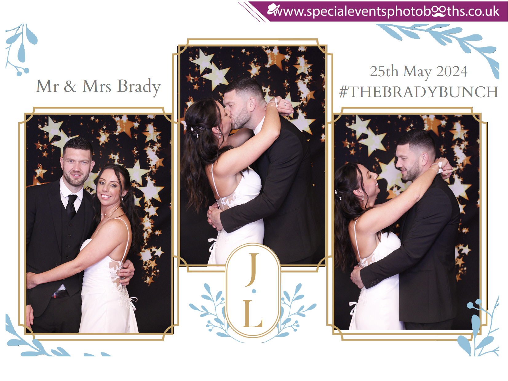 Mr & Mrs Brady | View more photos from the event at my.specialeventsphotobooths.co.uk/u/SpecialEventsPhotoBooths/Mr-Mrs-Brady