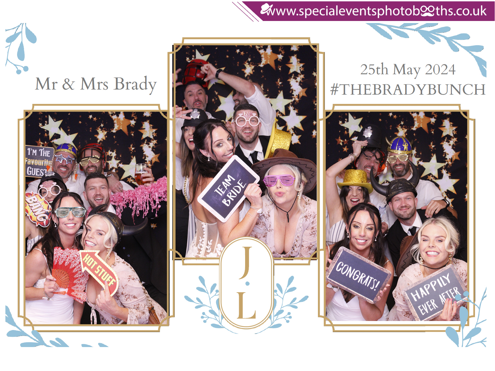 Mr & Mrs Brady | View more photos from the event at my.specialeventsphotobooths.co.uk/u/SpecialEventsPhotoBooths/Mr-Mrs-Brady