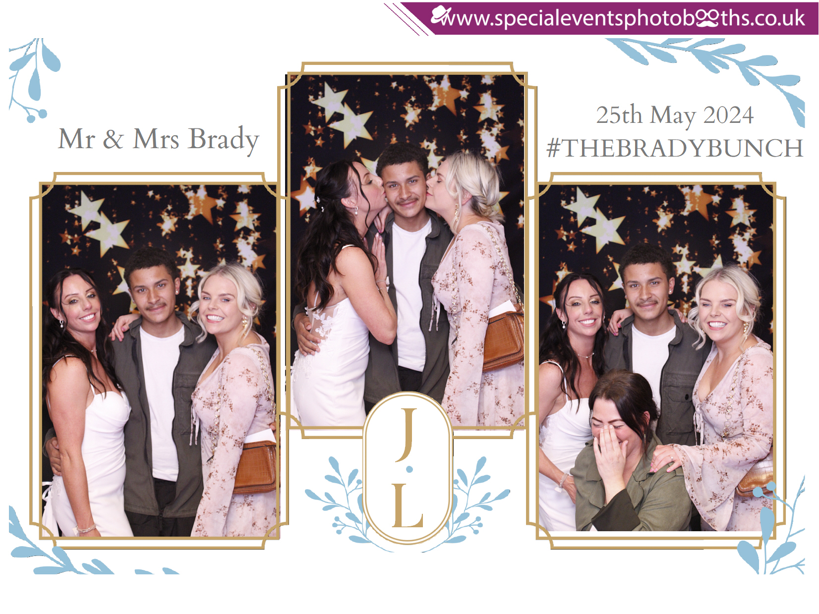 Mr & Mrs Brady | View more photos from the event at my.specialeventsphotobooths.co.uk/u/SpecialEventsPhotoBooths/Mr-Mrs-Brady