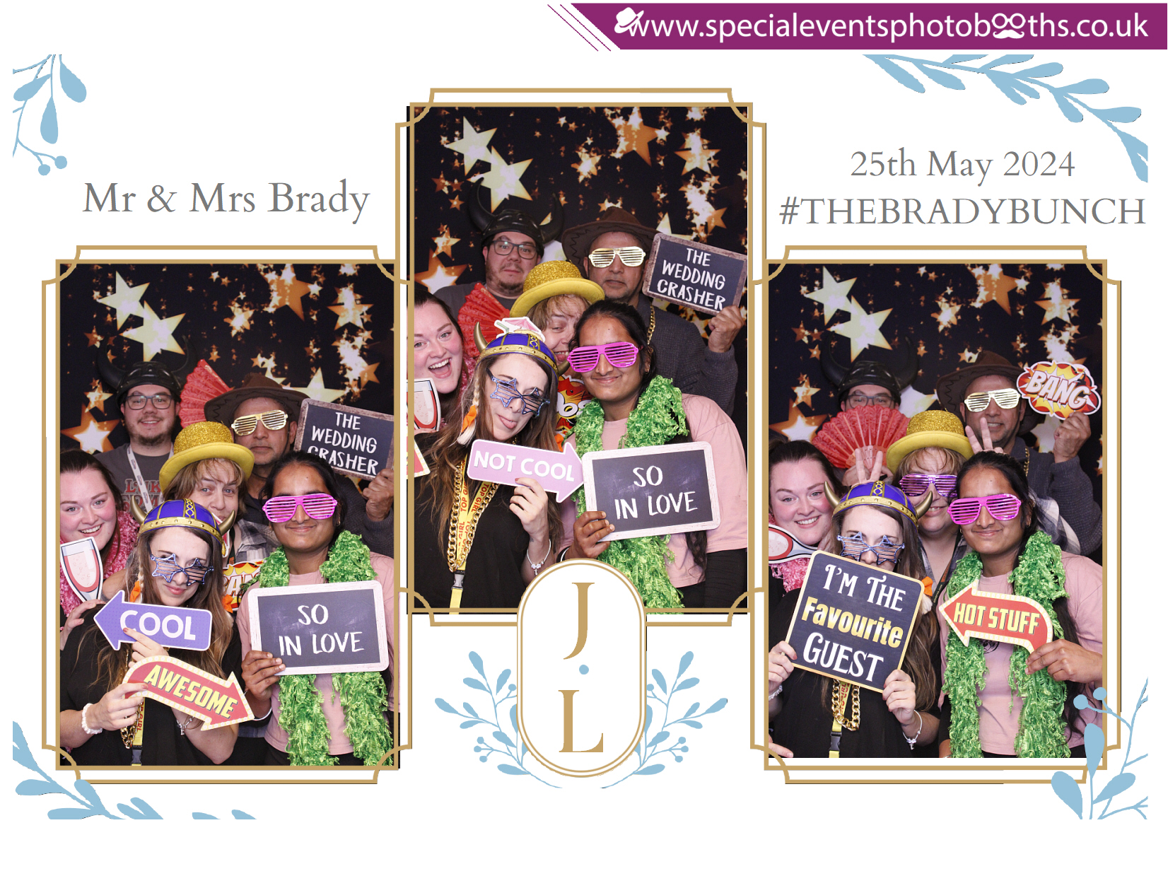 Mr & Mrs Brady | View more photos from the event at my.specialeventsphotobooths.co.uk/u/SpecialEventsPhotoBooths/Mr-Mrs-Brady
