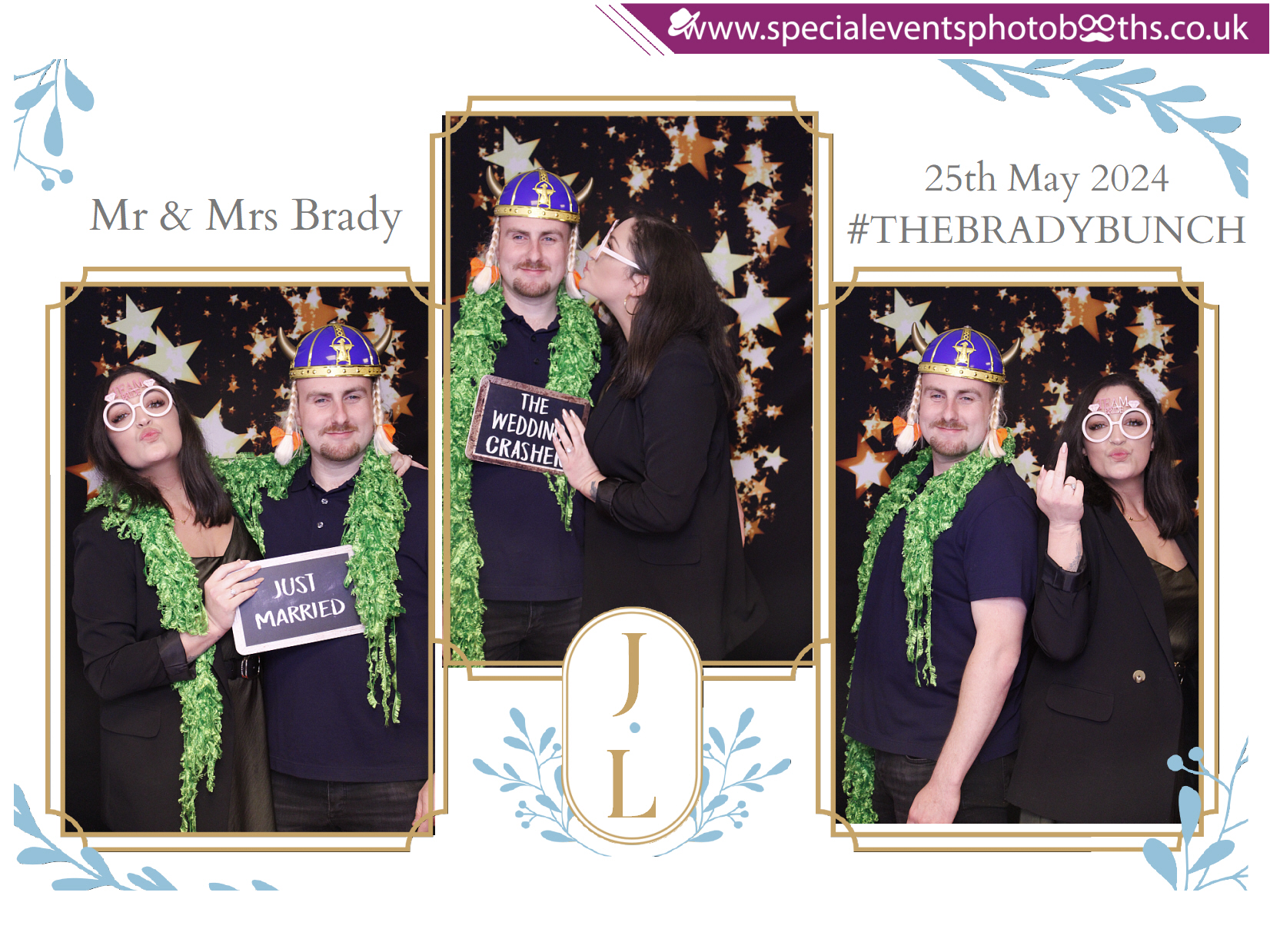 Mr & Mrs Brady | View more photos from the event at my.specialeventsphotobooths.co.uk/u/SpecialEventsPhotoBooths/Mr-Mrs-Brady