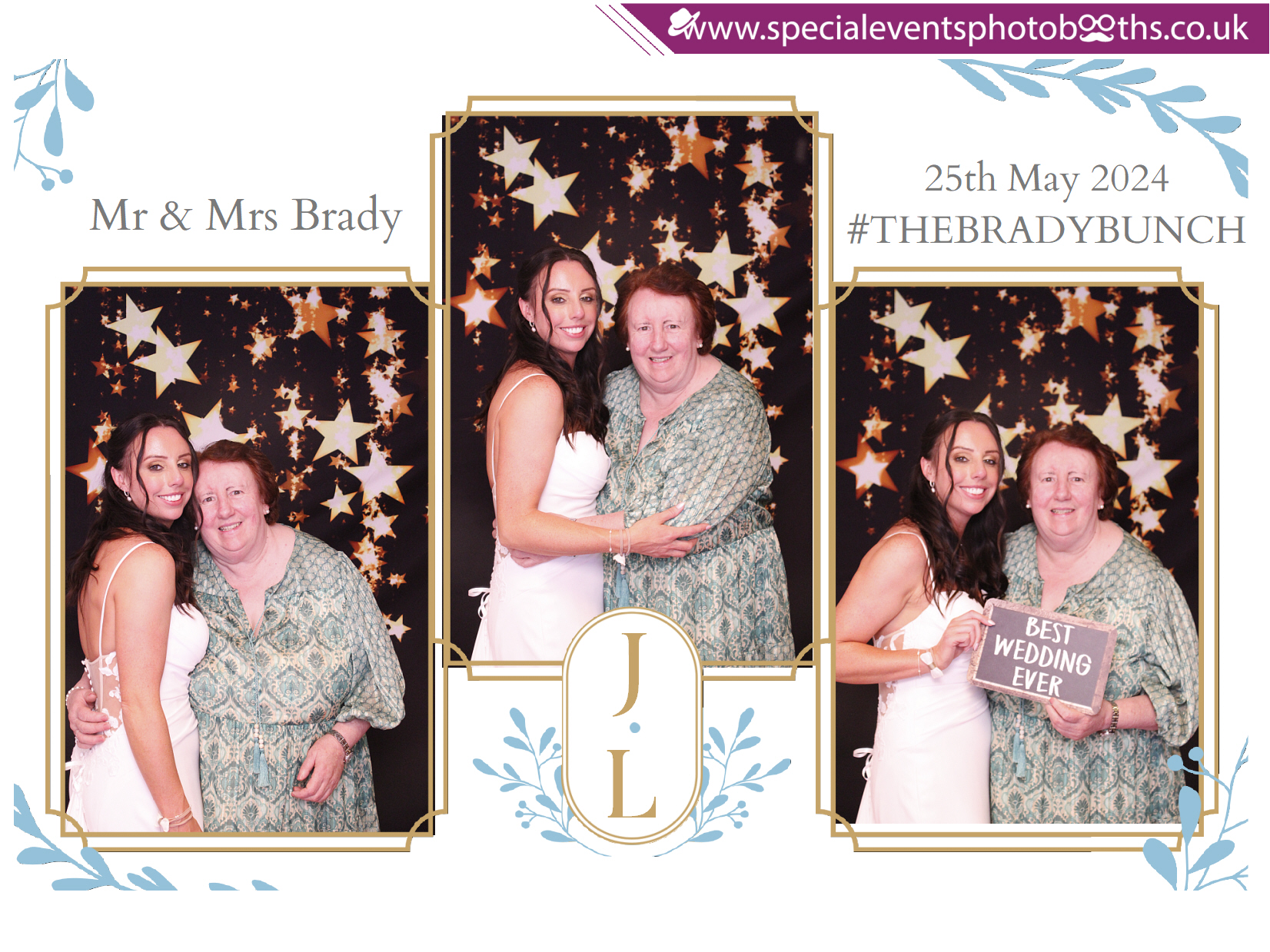 Mr & Mrs Brady | View more photos from the event at my.specialeventsphotobooths.co.uk/u/SpecialEventsPhotoBooths/Mr-Mrs-Brady