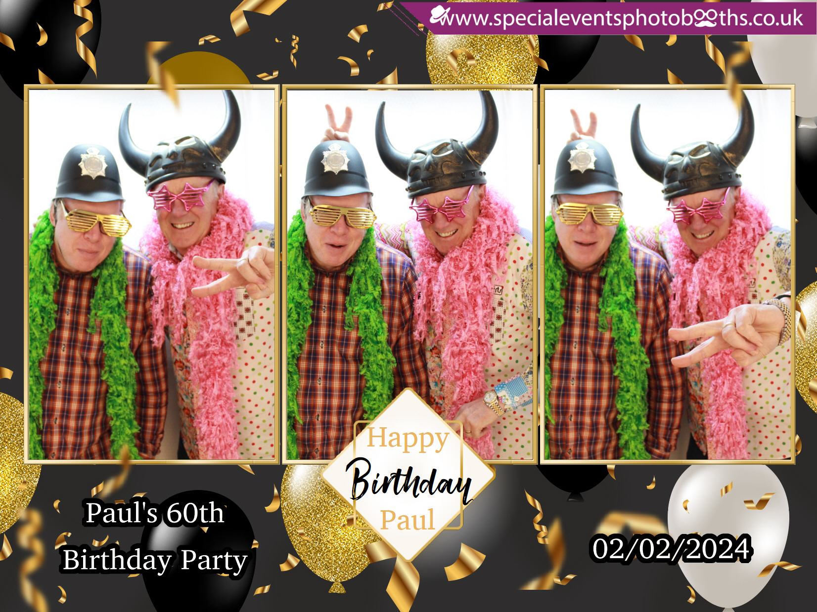 Paul’s 60th Birthday Party | View more photos from the event at my.specialeventsphotobooths.co.uk/u/SpecialEventsPhotoBooths/Paul’s-60th-Birthday-Party