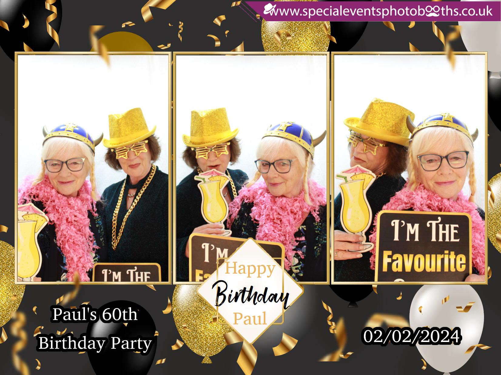 Paul’s 60th Birthday Party | View more photos from the event at my.specialeventsphotobooths.co.uk/u/SpecialEventsPhotoBooths/Paul’s-60th-Birthday-Party