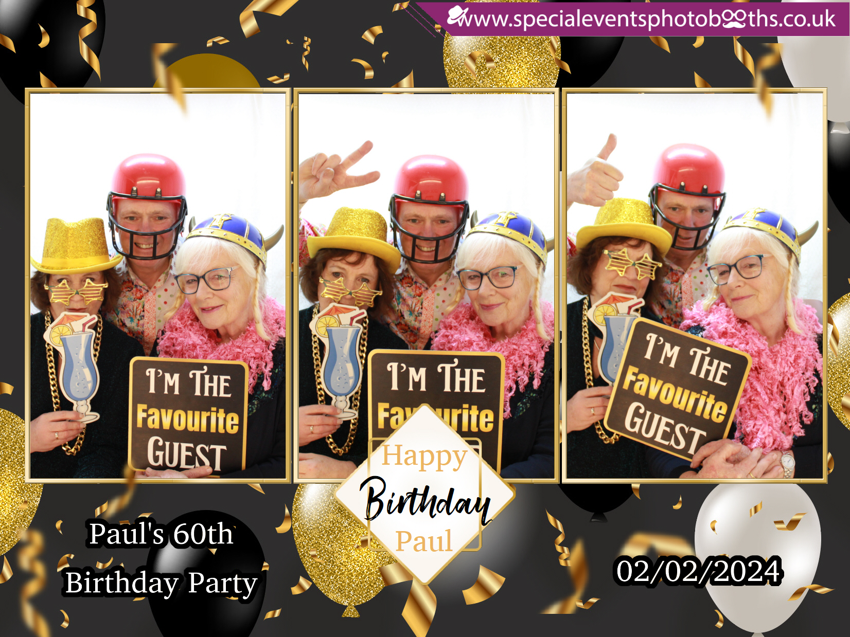 Paul’s 60th Birthday Party | View more photos from the event at my.specialeventsphotobooths.co.uk/u/SpecialEventsPhotoBooths/Paul’s-60th-Birthday-Party