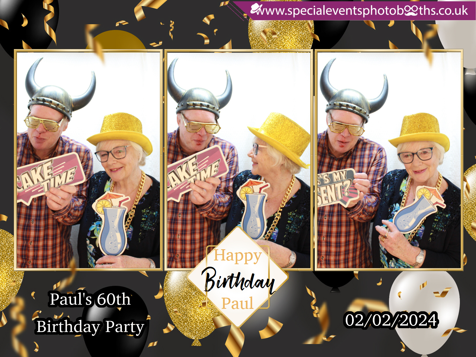 Paul’s 60th Birthday Party | View more photos from the event at my.specialeventsphotobooths.co.uk/u/SpecialEventsPhotoBooths/Paul’s-60th-Birthday-Party