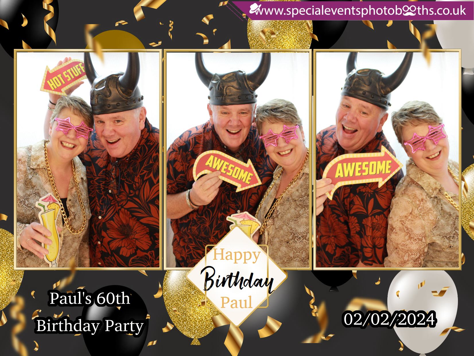 Paul’s 60th Birthday Party | View more photos from the event at my.specialeventsphotobooths.co.uk/u/SpecialEventsPhotoBooths/Paul’s-60th-Birthday-Party