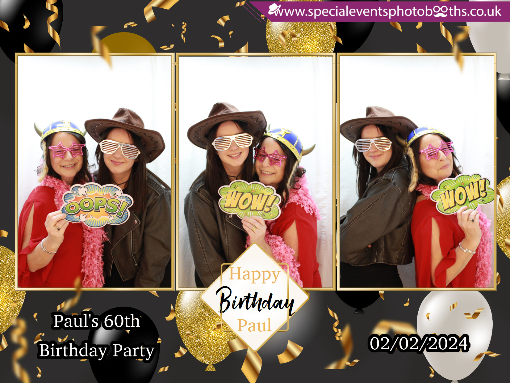 Paul’s 60th Birthday Party | View more photos from the event at my.specialeventsphotobooths.co.uk/u/SpecialEventsPhotoBooths/Paul’s-60th-Birthday-Party
