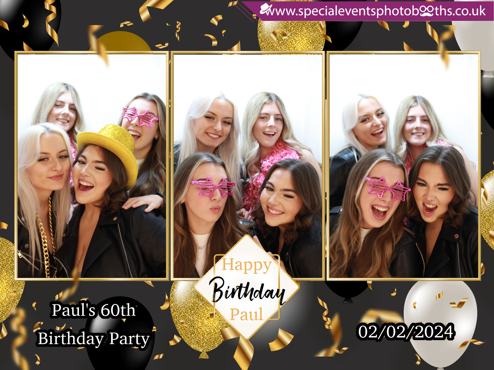 Paul’s 60th Birthday Party | View more photos from the event at my.specialeventsphotobooths.co.uk/u/SpecialEventsPhotoBooths/Paul’s-60th-Birthday-Party