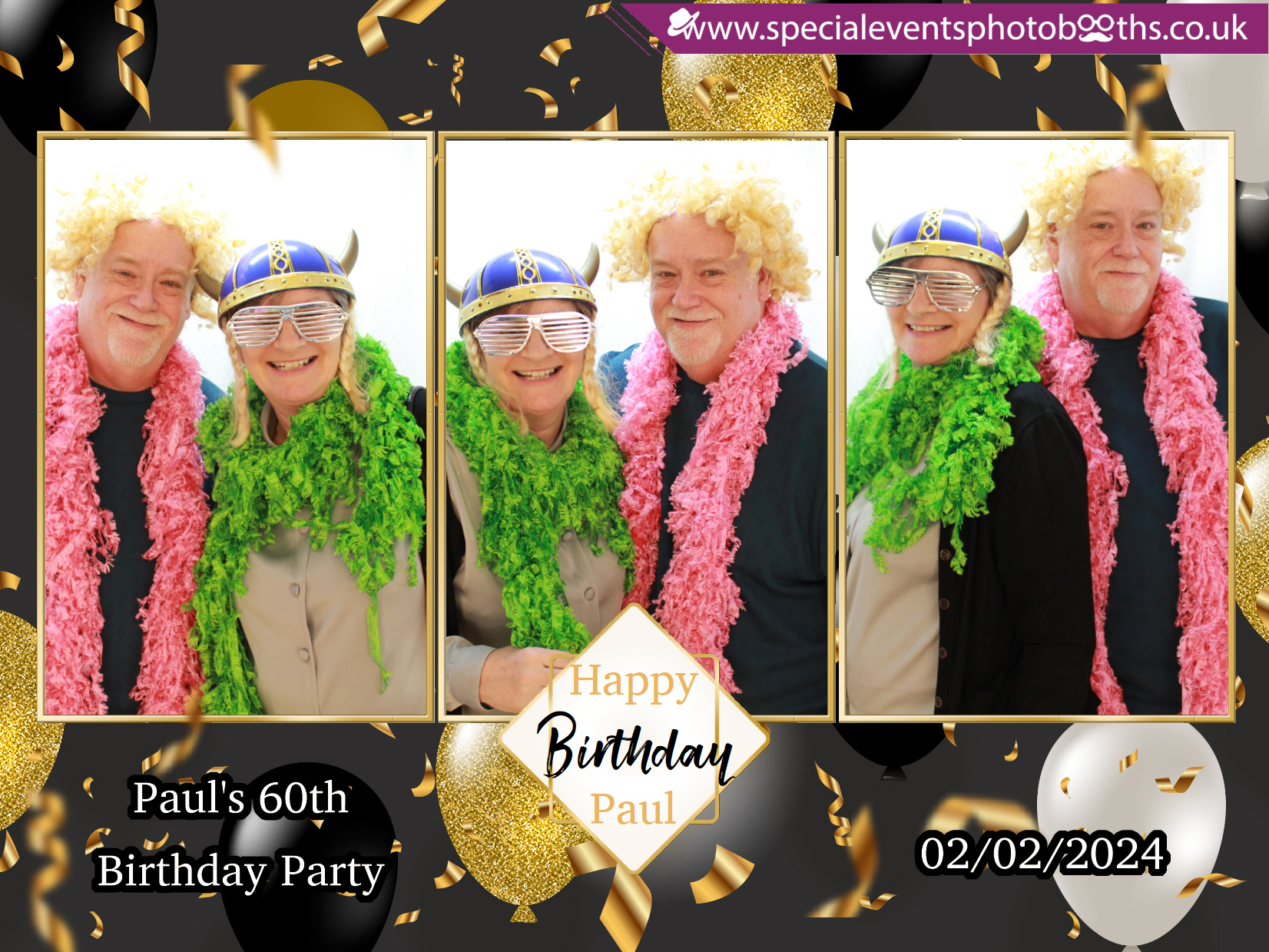 Paul’s 60th Birthday Party | View more photos from the event at my.specialeventsphotobooths.co.uk/u/SpecialEventsPhotoBooths/Paul’s-60th-Birthday-Party