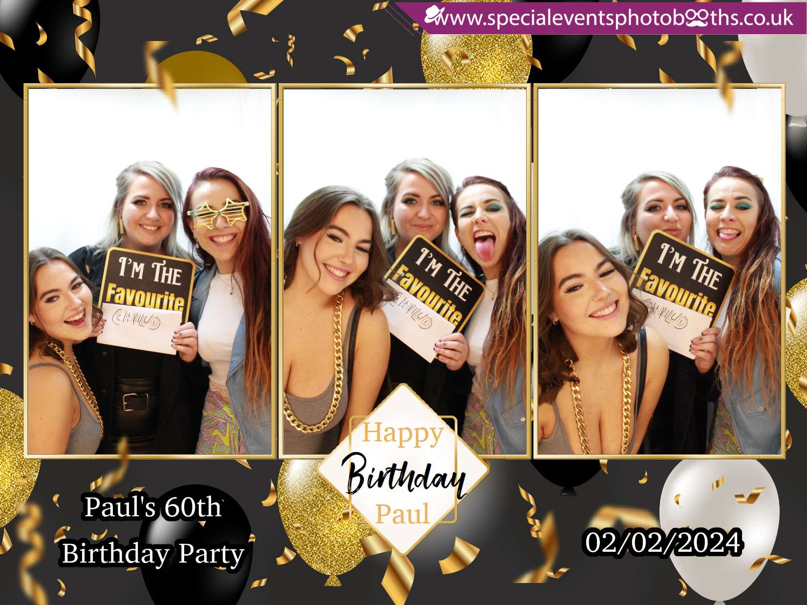 Paul’s 60th Birthday Party | View more photos from the event at my.specialeventsphotobooths.co.uk/u/SpecialEventsPhotoBooths/Paul’s-60th-Birthday-Party