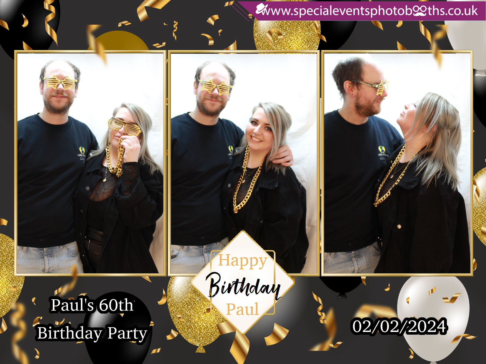 Paul’s 60th Birthday Party | View more photos from the event at my.specialeventsphotobooths.co.uk/u/SpecialEventsPhotoBooths/Paul’s-60th-Birthday-Party