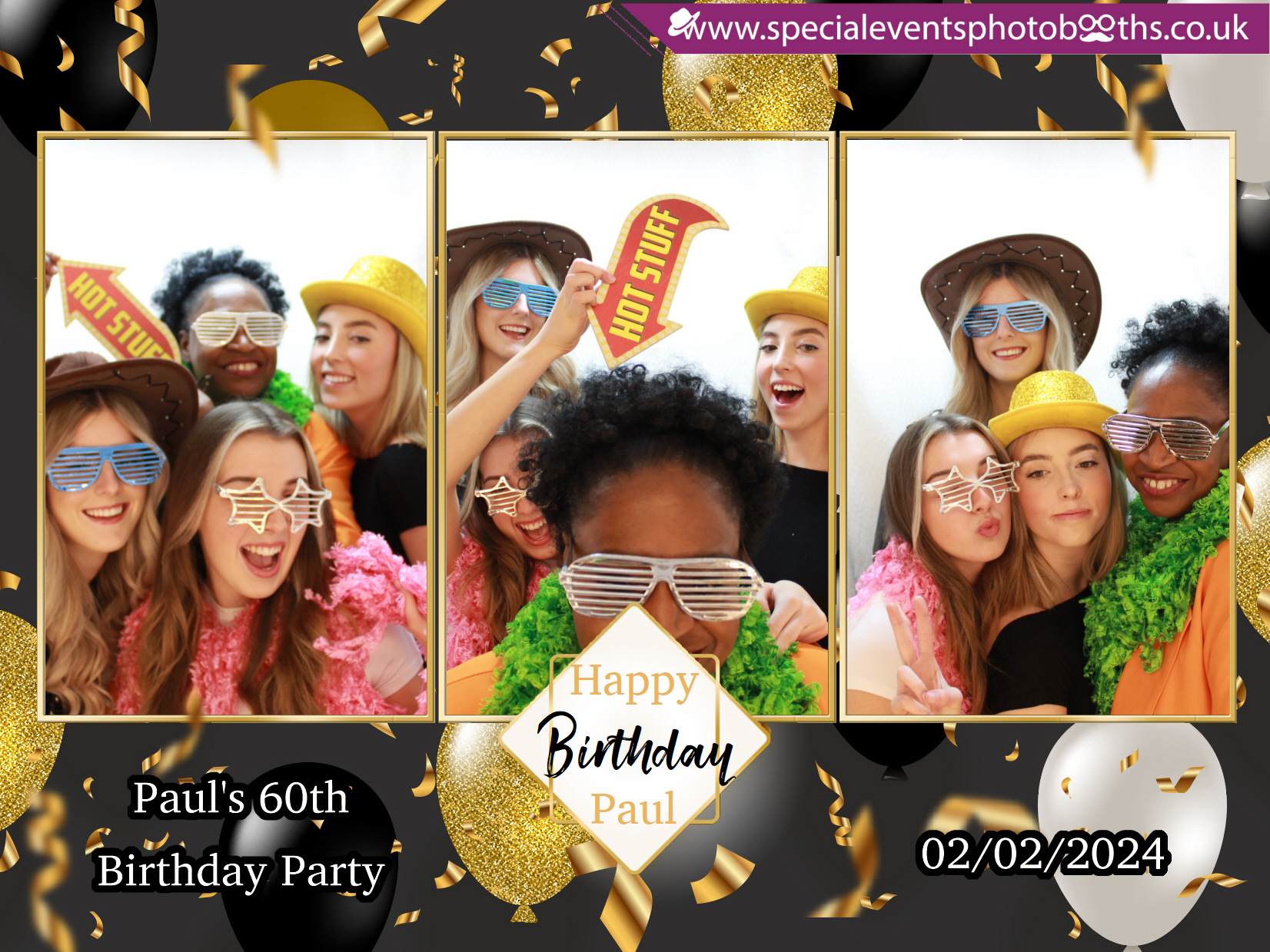 Paul’s 60th Birthday Party | View more photos from the event at my.specialeventsphotobooths.co.uk/u/SpecialEventsPhotoBooths/Paul’s-60th-Birthday-Party