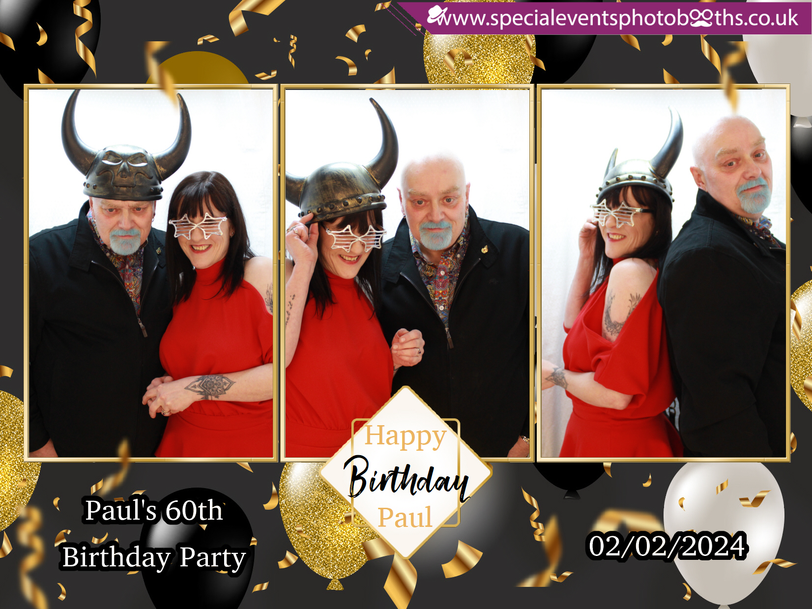 Paul’s 60th Birthday Party | View more photos from the event at my.specialeventsphotobooths.co.uk/u/SpecialEventsPhotoBooths/Paul’s-60th-Birthday-Party