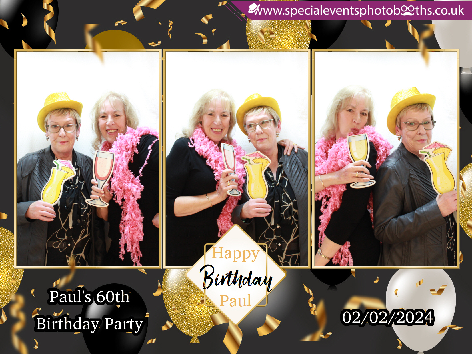 Paul’s 60th Birthday Party | View more photos from the event at my.specialeventsphotobooths.co.uk/u/SpecialEventsPhotoBooths/Paul’s-60th-Birthday-Party