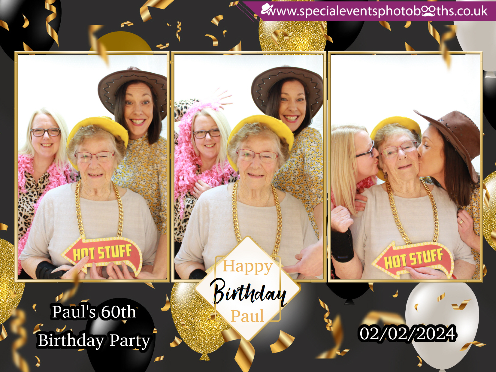 Paul’s 60th Birthday Party | View more photos from the event at my.specialeventsphotobooths.co.uk/u/SpecialEventsPhotoBooths/Paul’s-60th-Birthday-Party