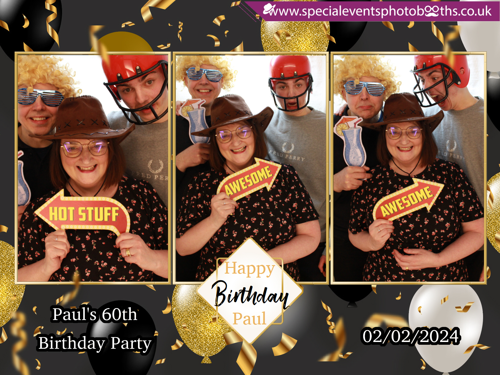 Paul’s 60th Birthday Party | View more photos from the event at my.specialeventsphotobooths.co.uk/u/SpecialEventsPhotoBooths/Paul’s-60th-Birthday-Party
