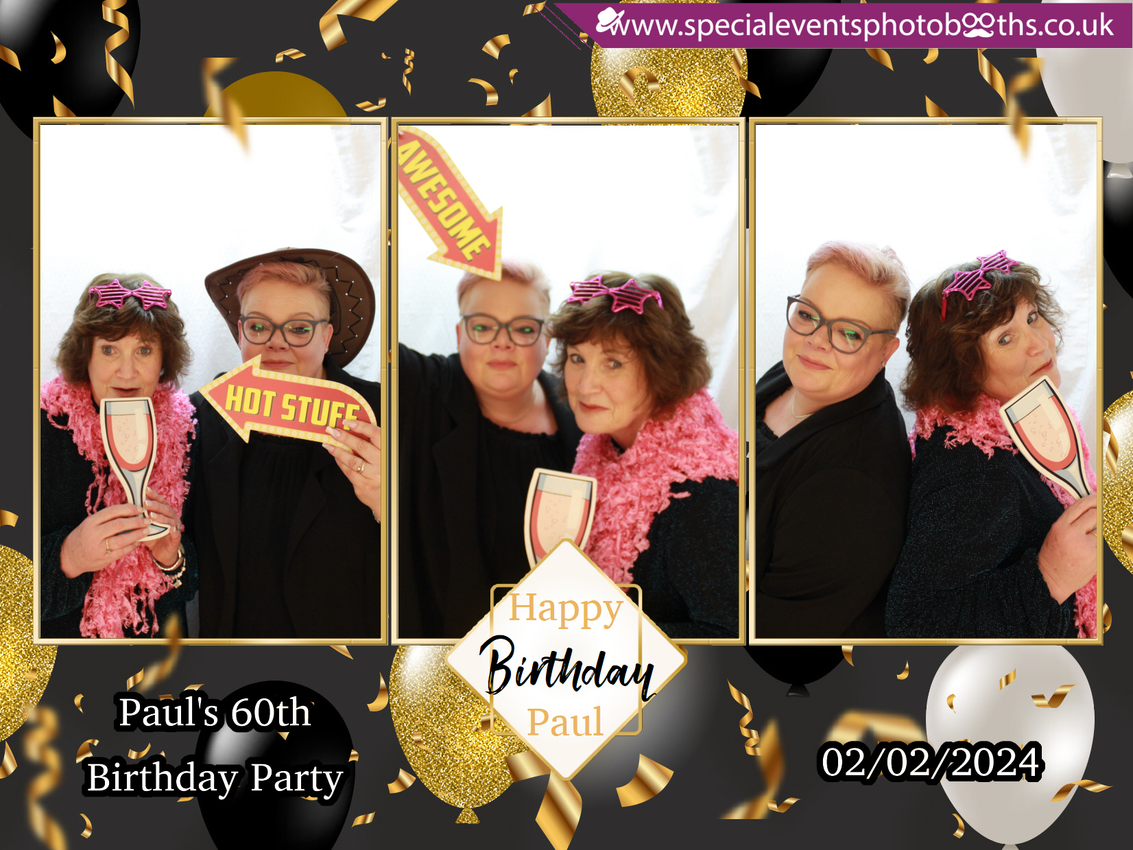 Paul’s 60th Birthday Party | View more photos from the event at my.specialeventsphotobooths.co.uk/u/SpecialEventsPhotoBooths/Paul’s-60th-Birthday-Party