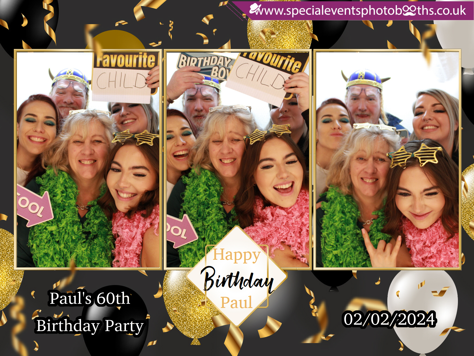Paul’s 60th Birthday Party | View more photos from the event at my.specialeventsphotobooths.co.uk/u/SpecialEventsPhotoBooths/Paul’s-60th-Birthday-Party