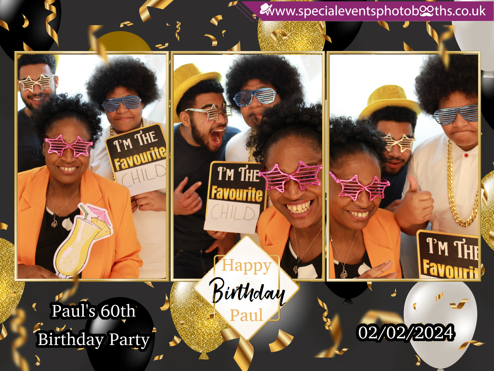 Paul’s 60th Birthday Party | View more photos from the event at my.specialeventsphotobooths.co.uk/u/SpecialEventsPhotoBooths/Paul’s-60th-Birthday-Party
