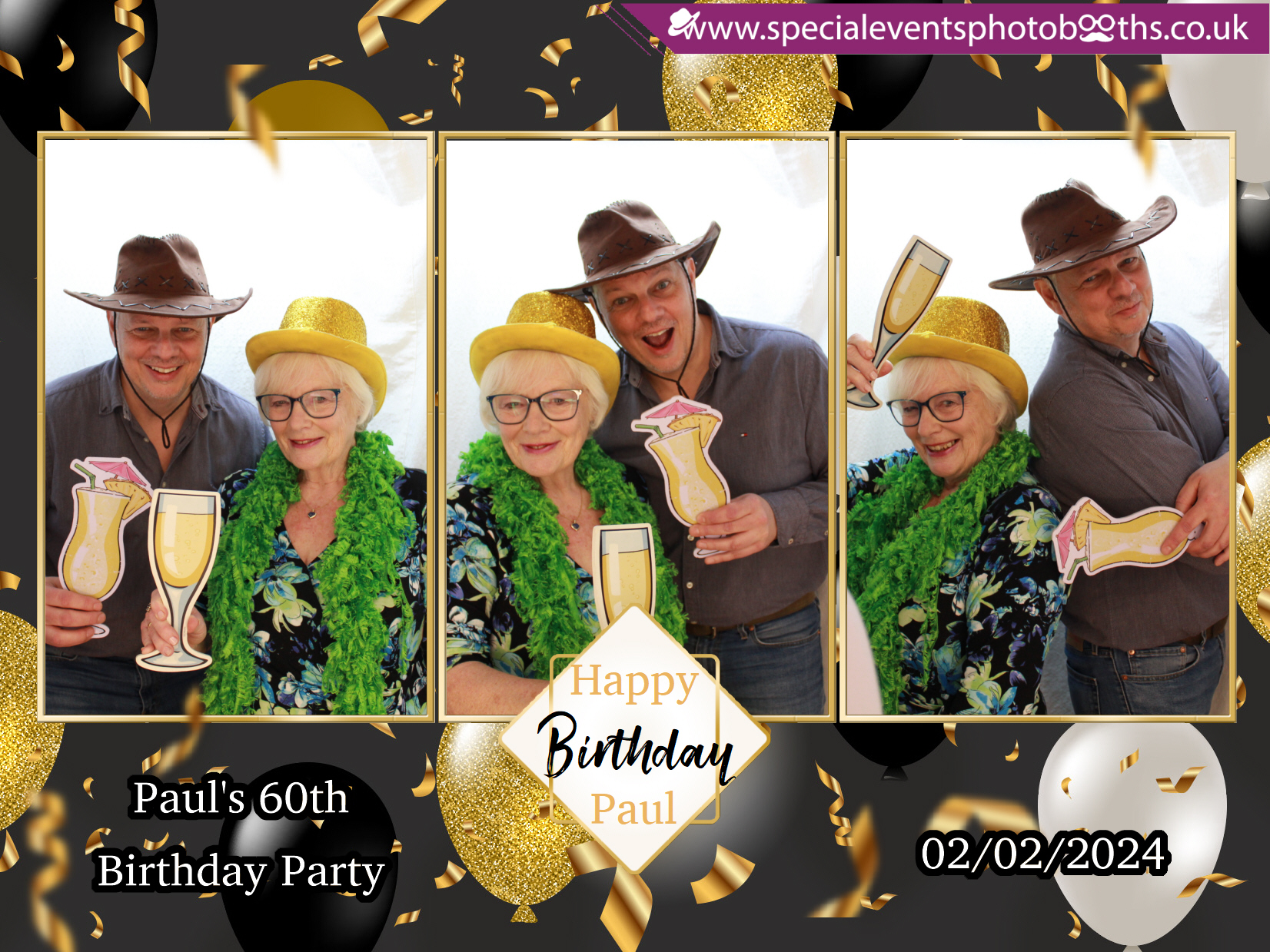 Paul’s 60th Birthday Party | View more photos from the event at my.specialeventsphotobooths.co.uk/u/SpecialEventsPhotoBooths/Paul’s-60th-Birthday-Party