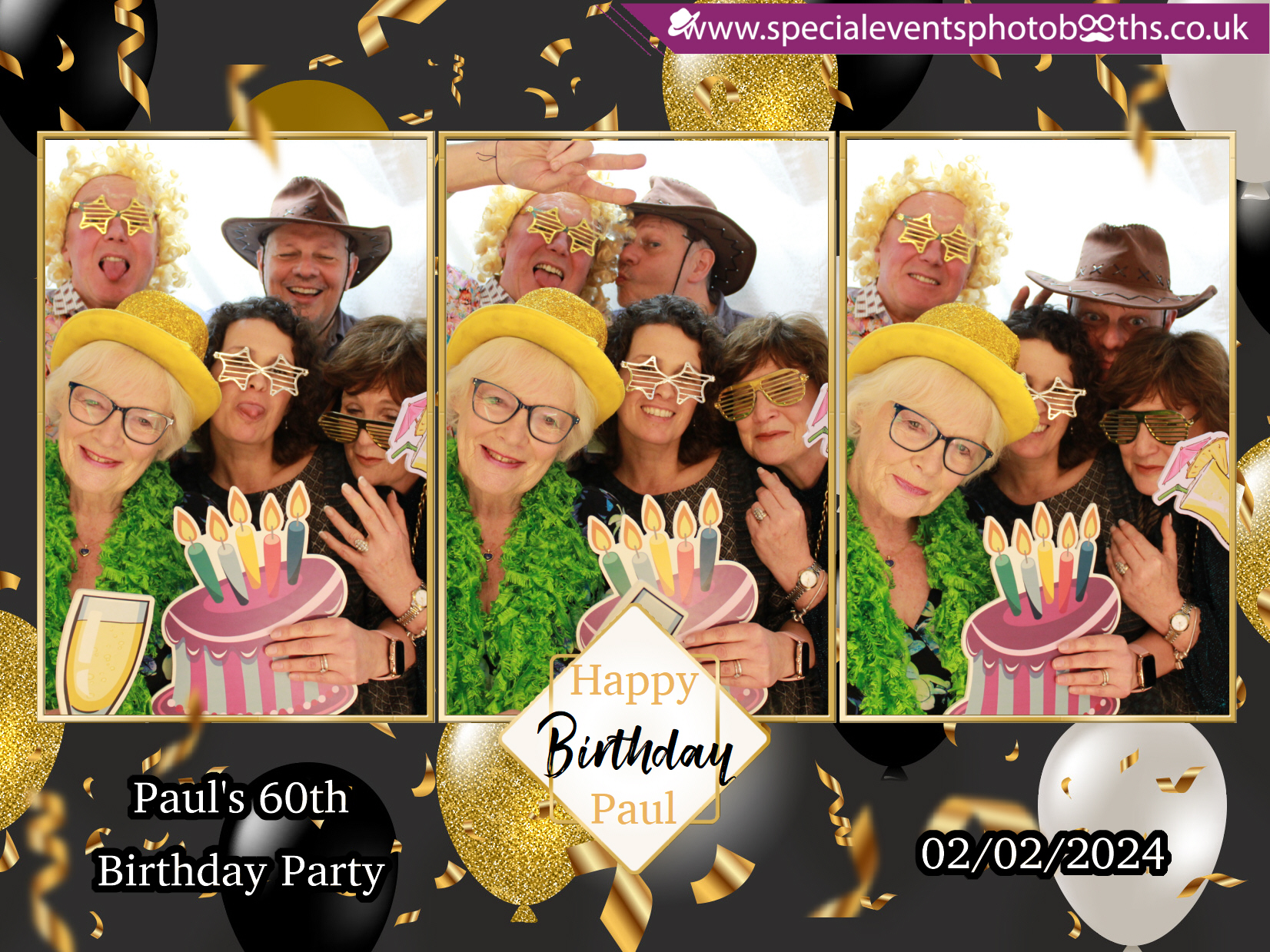Paul’s 60th Birthday Party | View more photos from the event at my.specialeventsphotobooths.co.uk/u/SpecialEventsPhotoBooths/Paul’s-60th-Birthday-Party