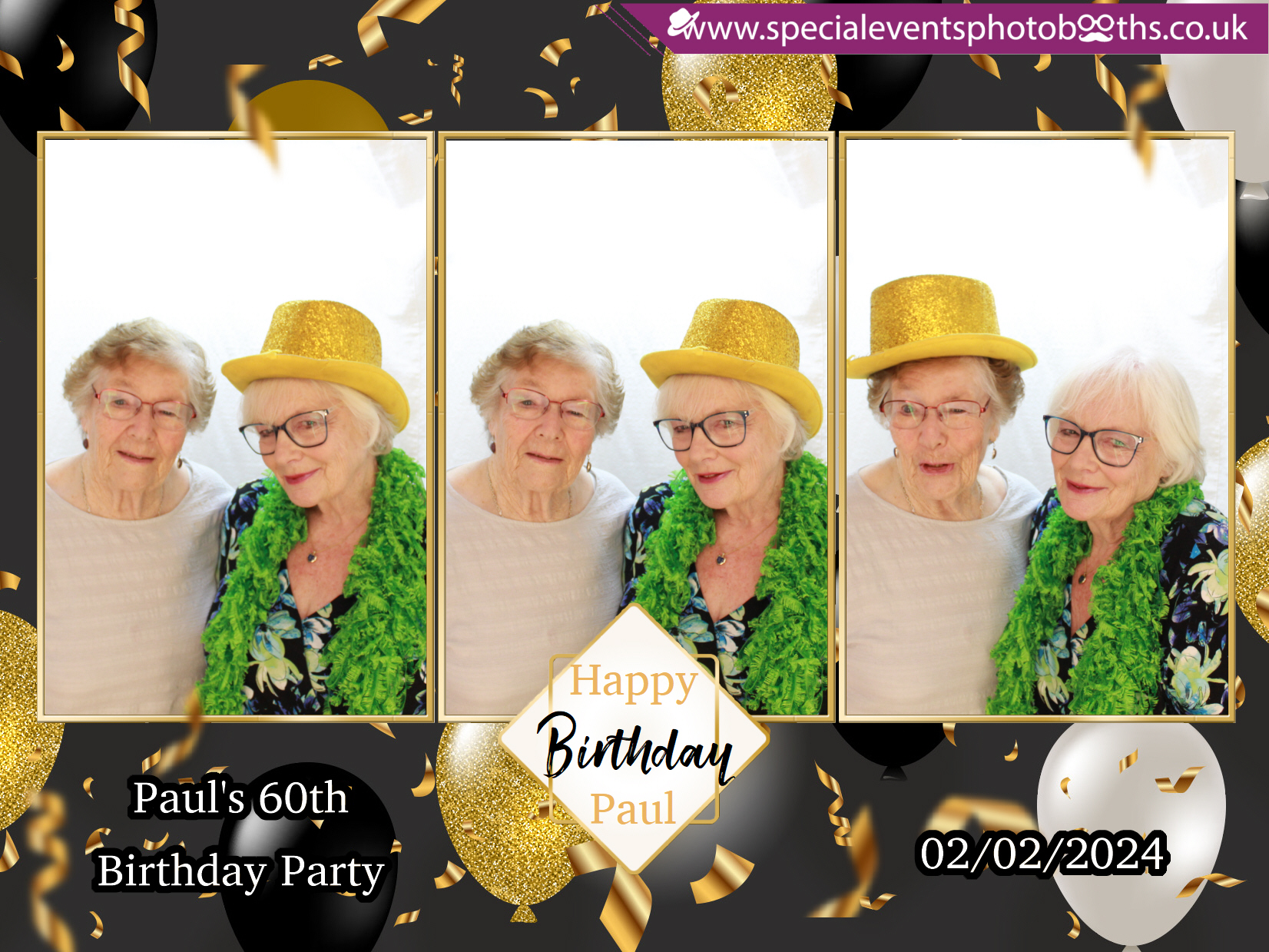 Paul’s 60th Birthday Party | View more photos from the event at my.specialeventsphotobooths.co.uk/u/SpecialEventsPhotoBooths/Paul’s-60th-Birthday-Party
