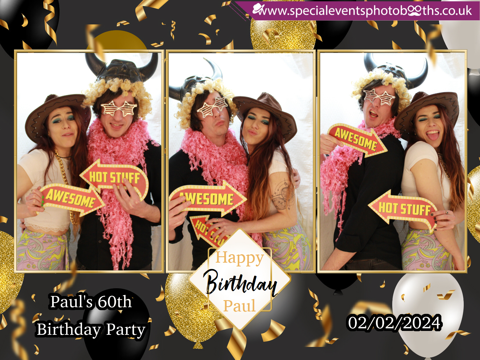 Paul’s 60th Birthday Party | View more photos from the event at my.specialeventsphotobooths.co.uk/u/SpecialEventsPhotoBooths/Paul’s-60th-Birthday-Party