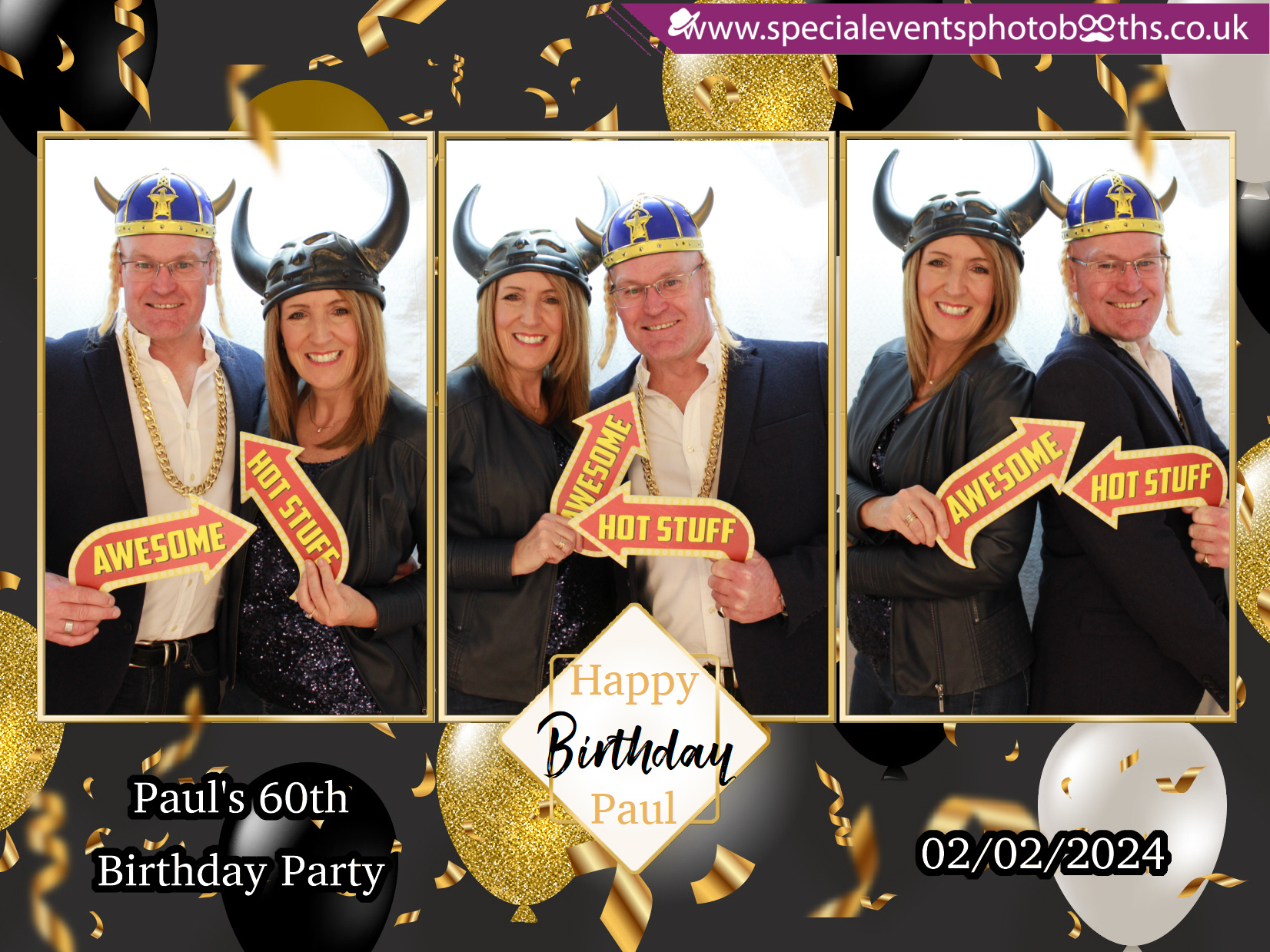 Paul’s 60th Birthday Party | View more photos from the event at my.specialeventsphotobooths.co.uk/u/SpecialEventsPhotoBooths/Paul’s-60th-Birthday-Party