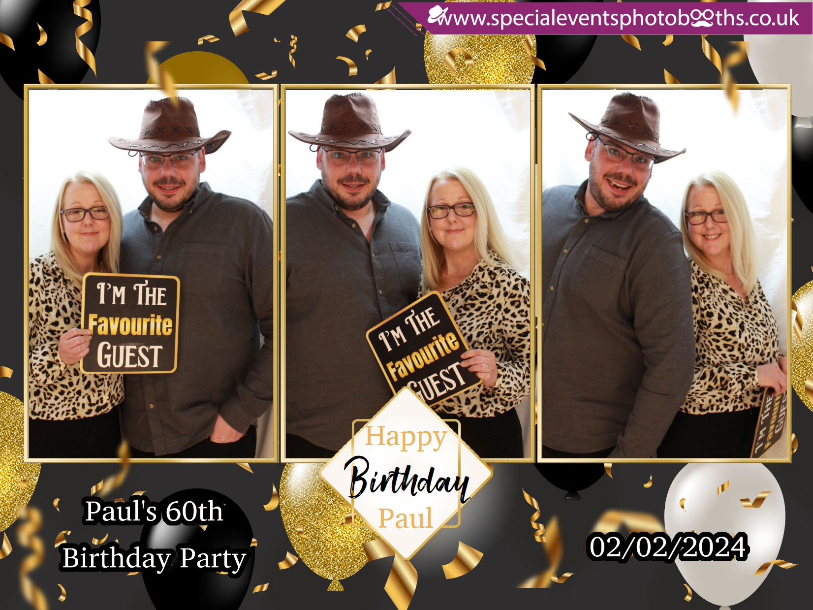 Paul’s 60th Birthday Party | View more photos from the event at my.specialeventsphotobooths.co.uk/u/SpecialEventsPhotoBooths/Paul’s-60th-Birthday-Party