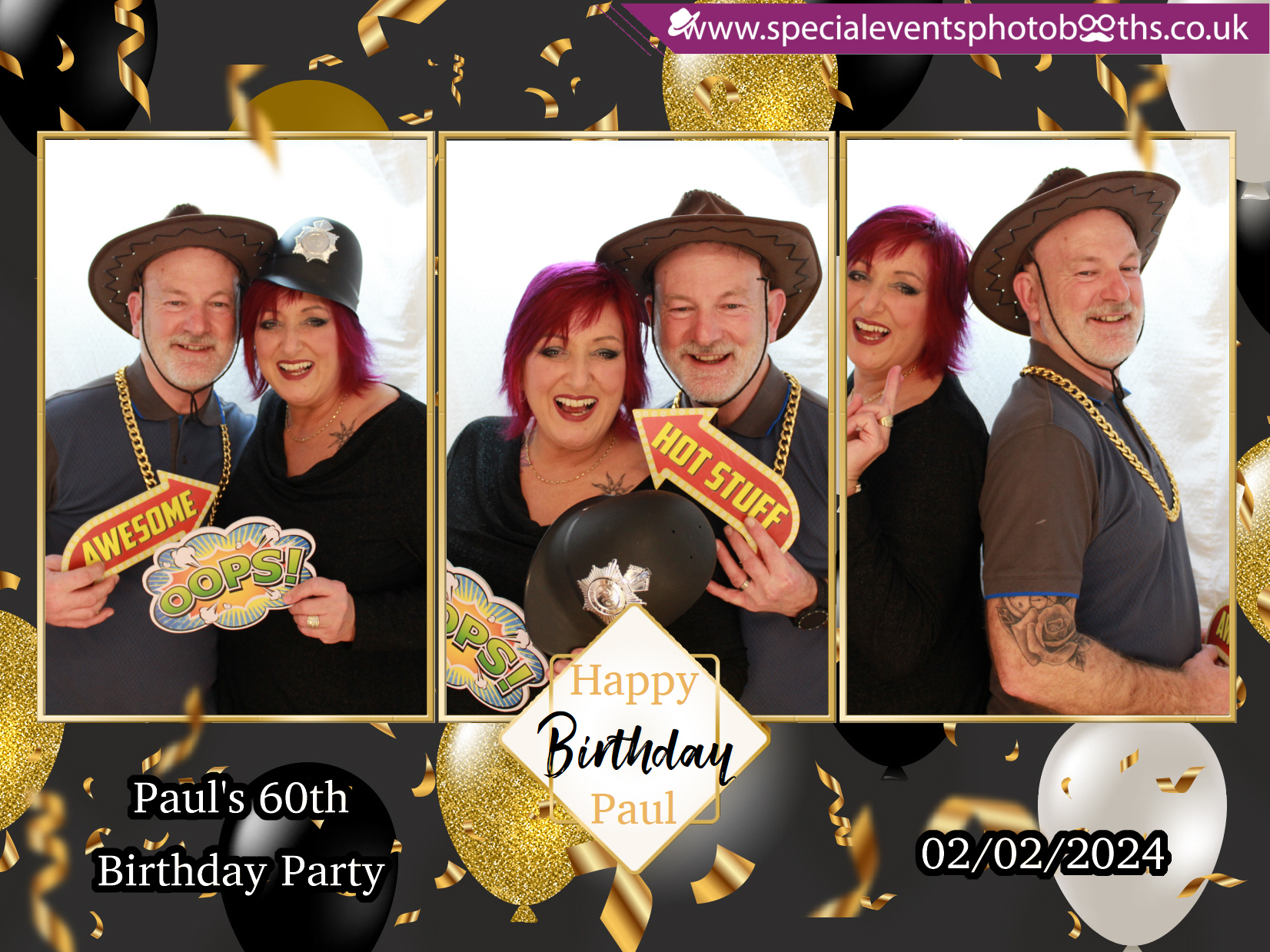 Paul’s 60th Birthday Party | View more photos from the event at my.specialeventsphotobooths.co.uk/u/SpecialEventsPhotoBooths/Paul’s-60th-Birthday-Party