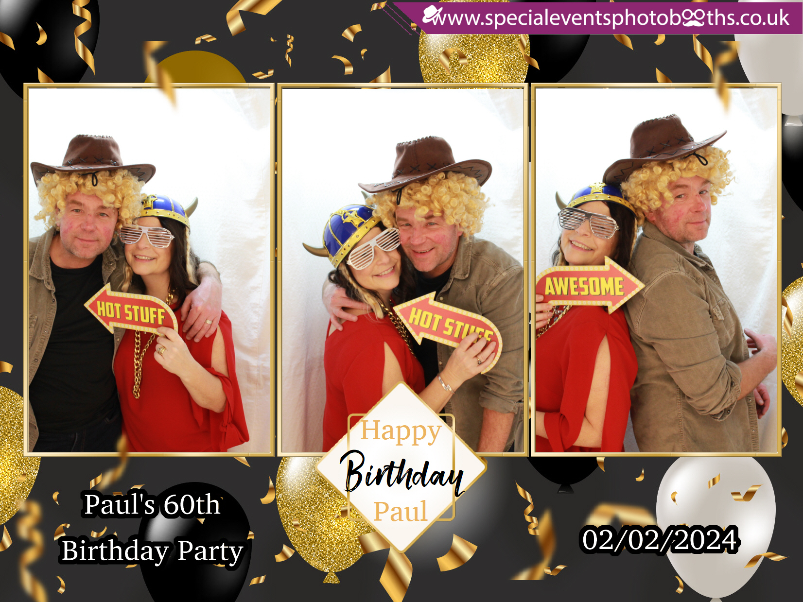 Paul’s 60th Birthday Party | View more photos from the event at my.specialeventsphotobooths.co.uk/u/SpecialEventsPhotoBooths/Paul’s-60th-Birthday-Party