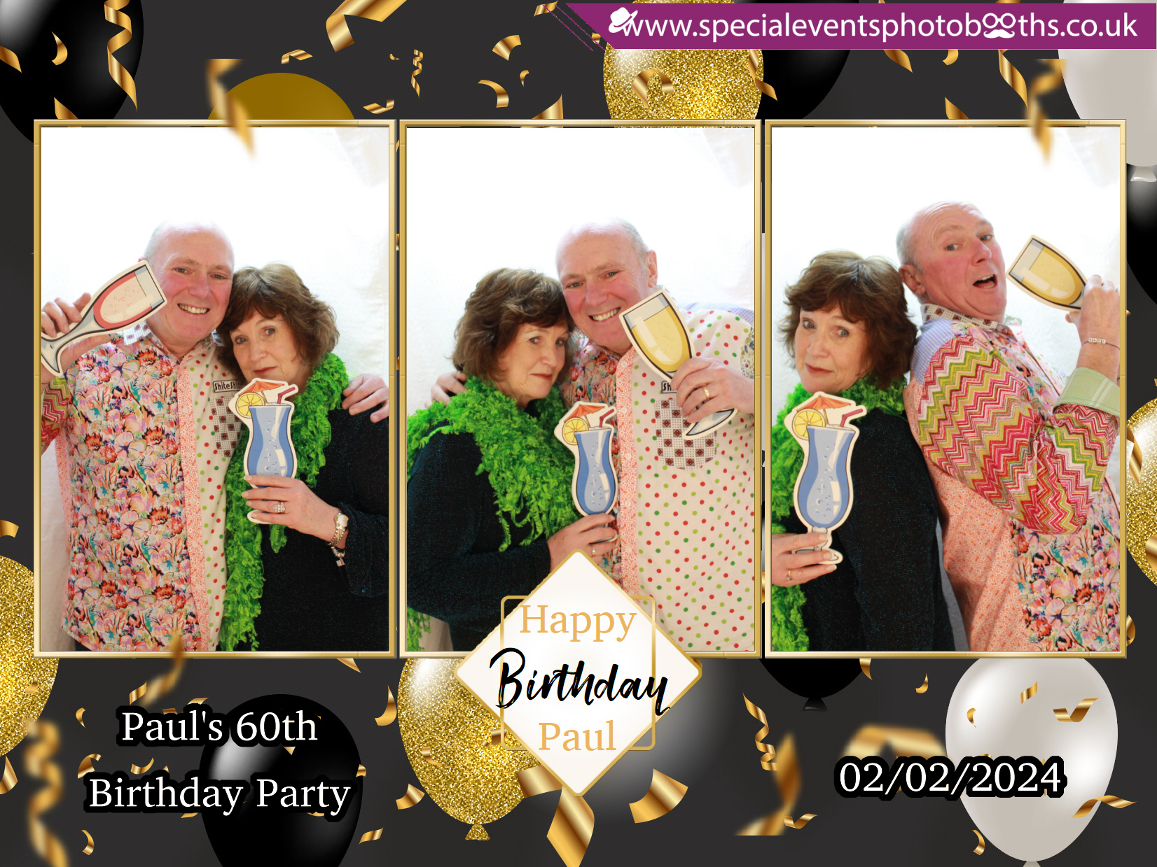 Paul’s 60th Birthday Party | View more photos from the event at my.specialeventsphotobooths.co.uk/u/SpecialEventsPhotoBooths/Paul’s-60th-Birthday-Party