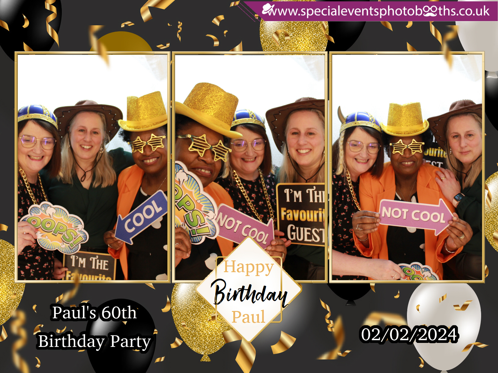 Paul’s 60th Birthday Party | View more photos from the event at my.specialeventsphotobooths.co.uk/u/SpecialEventsPhotoBooths/Paul’s-60th-Birthday-Party