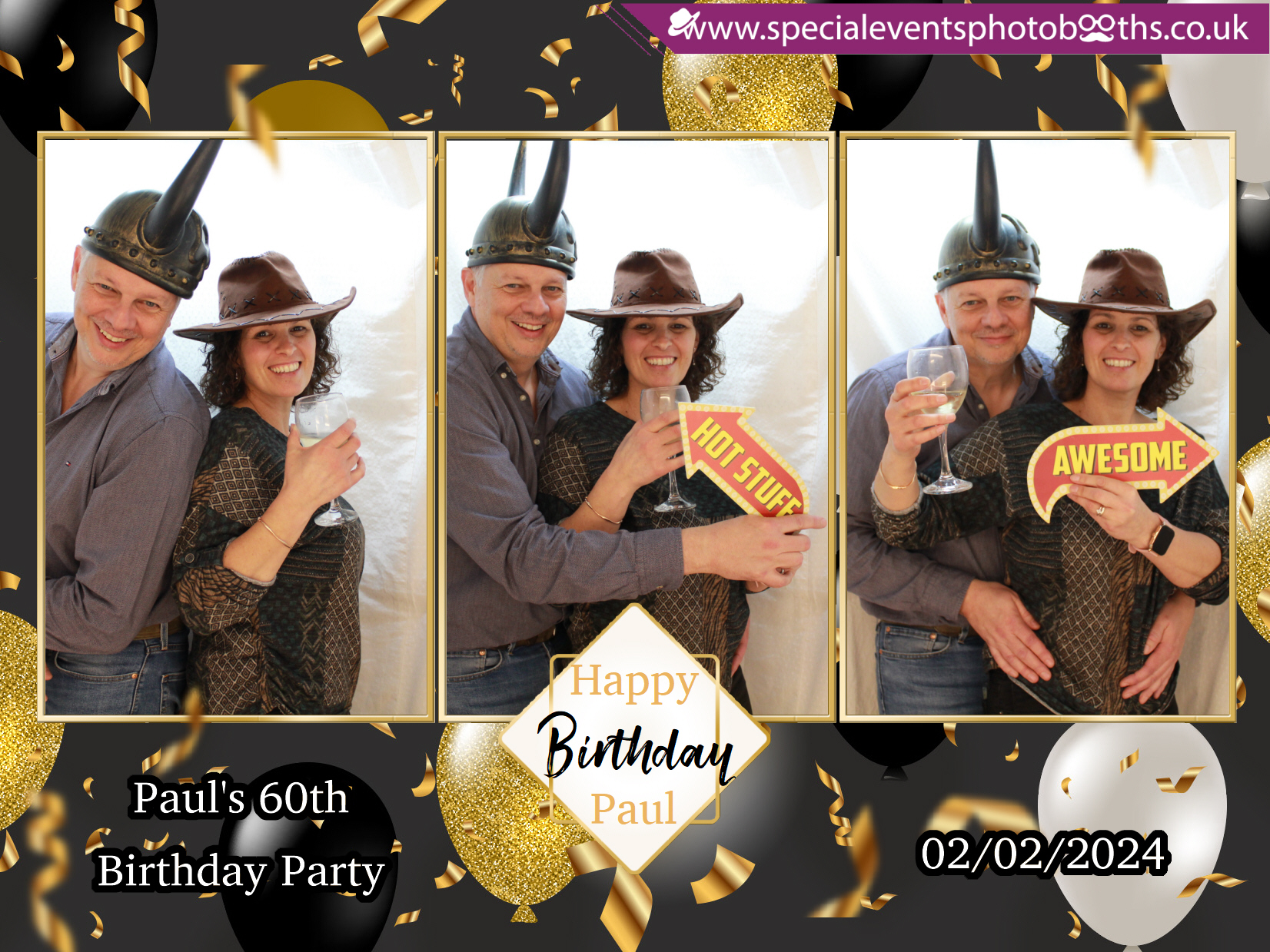 Paul’s 60th Birthday Party | View more photos from the event at my.specialeventsphotobooths.co.uk/u/SpecialEventsPhotoBooths/Paul’s-60th-Birthday-Party