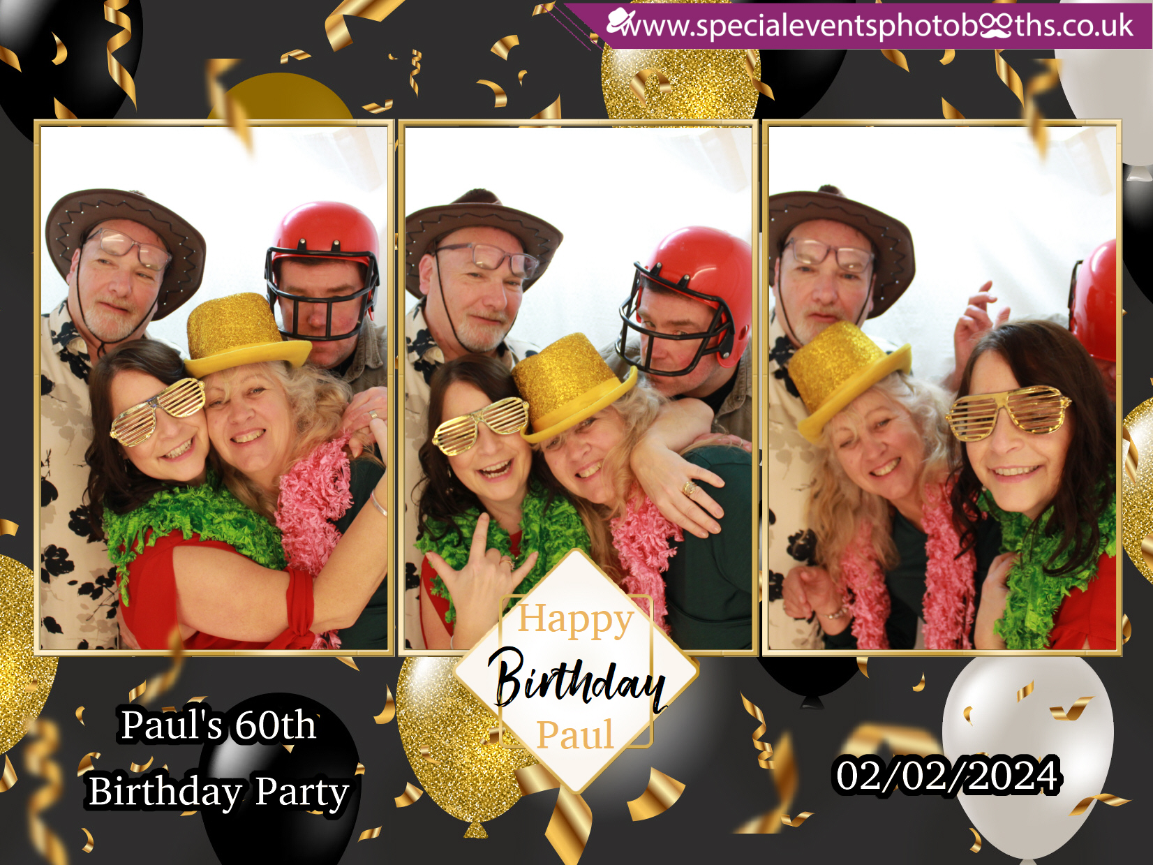 Paul’s 60th Birthday Party | View more photos from the event at my.specialeventsphotobooths.co.uk/u/SpecialEventsPhotoBooths/Paul’s-60th-Birthday-Party