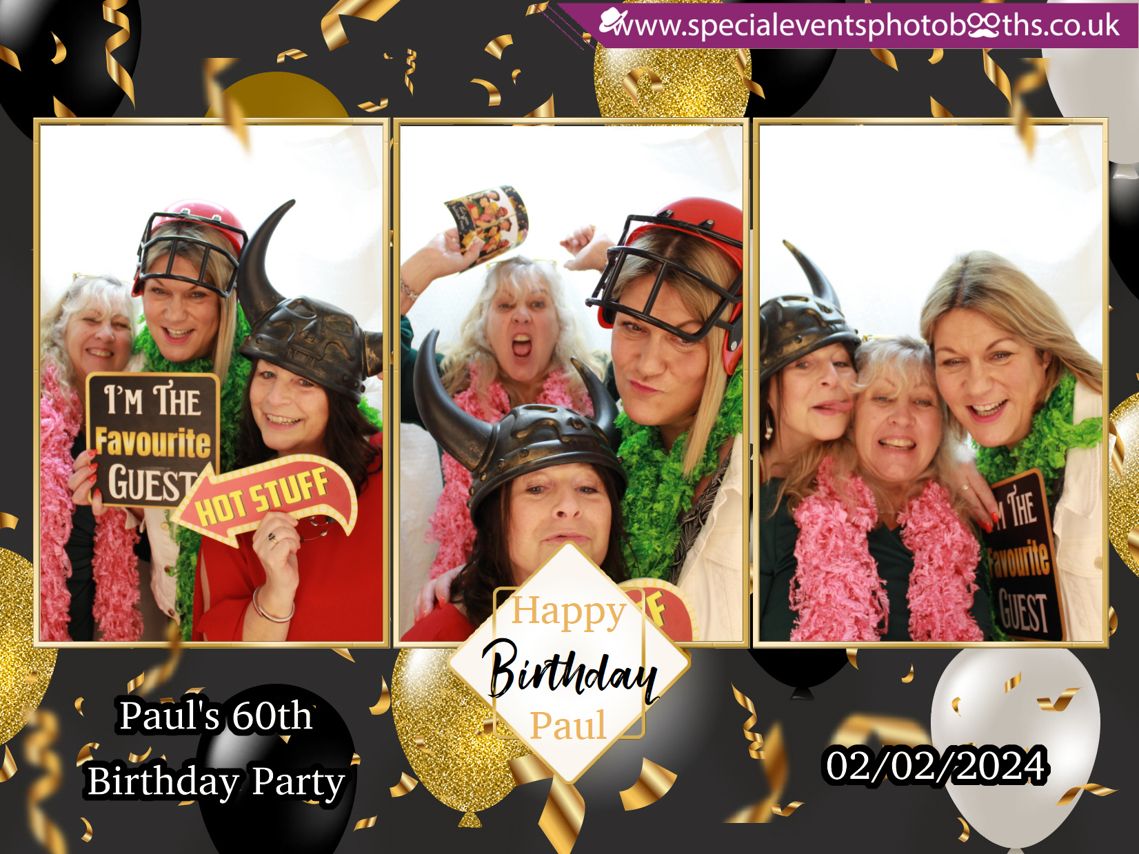 Paul’s 60th Birthday Party | View more photos from the event at my.specialeventsphotobooths.co.uk/u/SpecialEventsPhotoBooths/Paul’s-60th-Birthday-Party