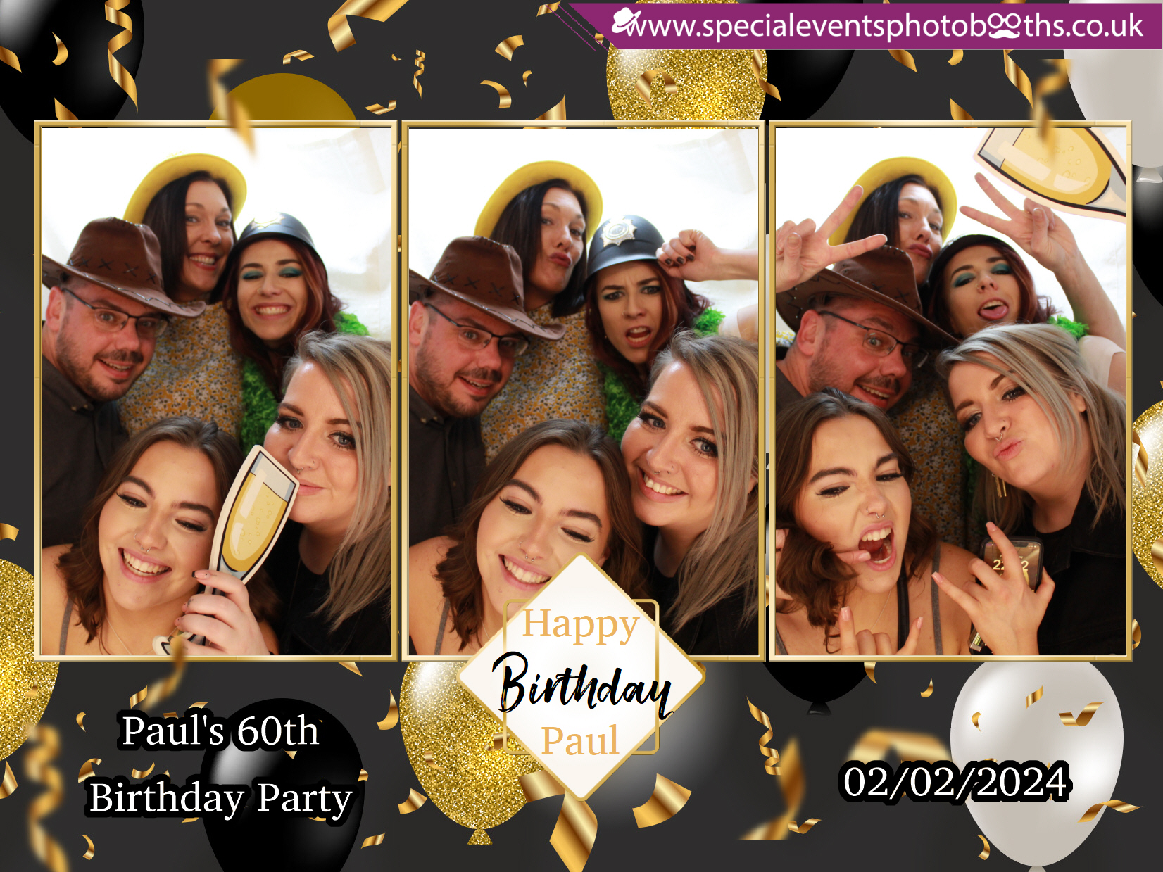 Paul’s 60th Birthday Party | View more photos from the event at my.specialeventsphotobooths.co.uk/u/SpecialEventsPhotoBooths/Paul’s-60th-Birthday-Party