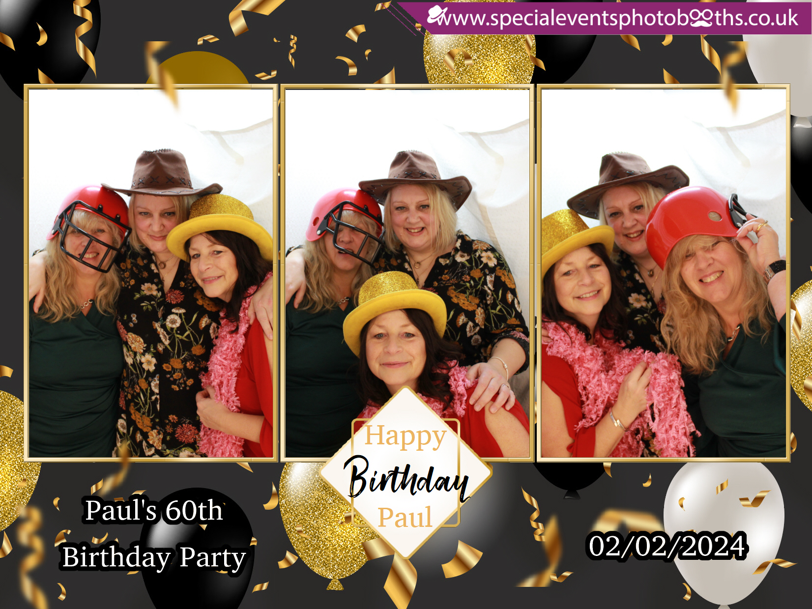 Paul’s 60th Birthday Party | View more photos from the event at my.specialeventsphotobooths.co.uk/u/SpecialEventsPhotoBooths/Paul’s-60th-Birthday-Party