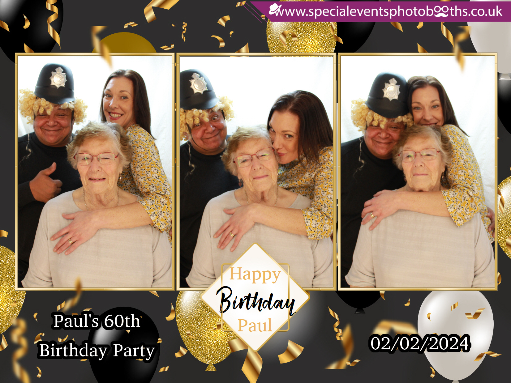 Paul’s 60th Birthday Party | View more photos from the event at my.specialeventsphotobooths.co.uk/u/SpecialEventsPhotoBooths/Paul’s-60th-Birthday-Party