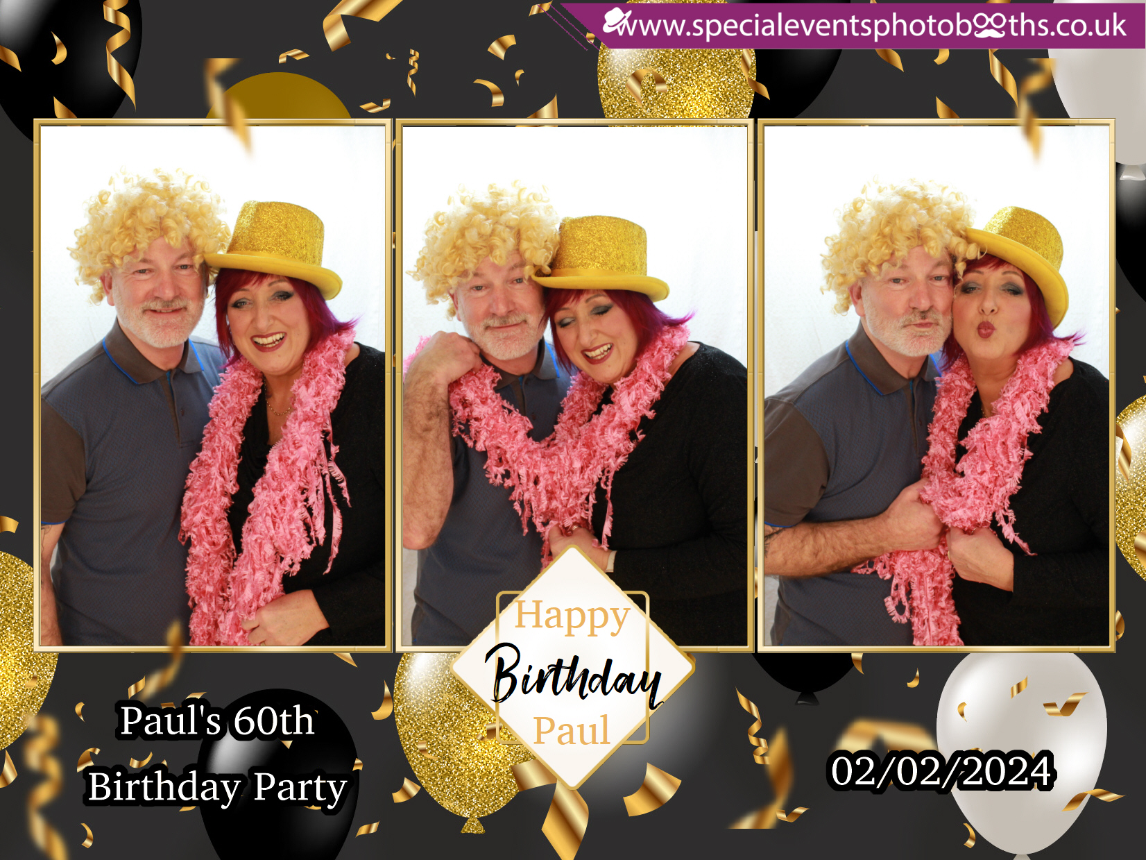 Paul’s 60th Birthday Party | View more photos from the event at my.specialeventsphotobooths.co.uk/u/SpecialEventsPhotoBooths/Paul’s-60th-Birthday-Party