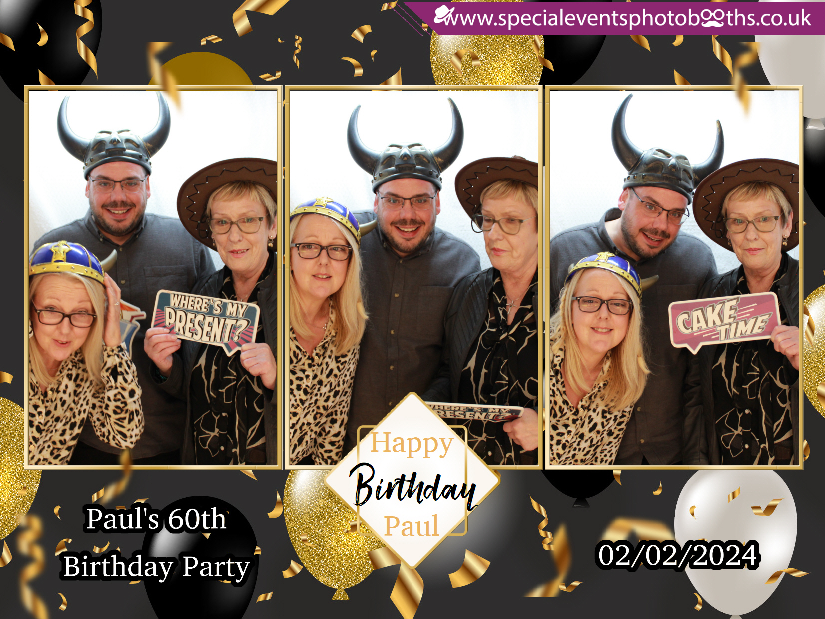 Paul’s 60th Birthday Party | View more photos from the event at my.specialeventsphotobooths.co.uk/u/SpecialEventsPhotoBooths/Paul’s-60th-Birthday-Party