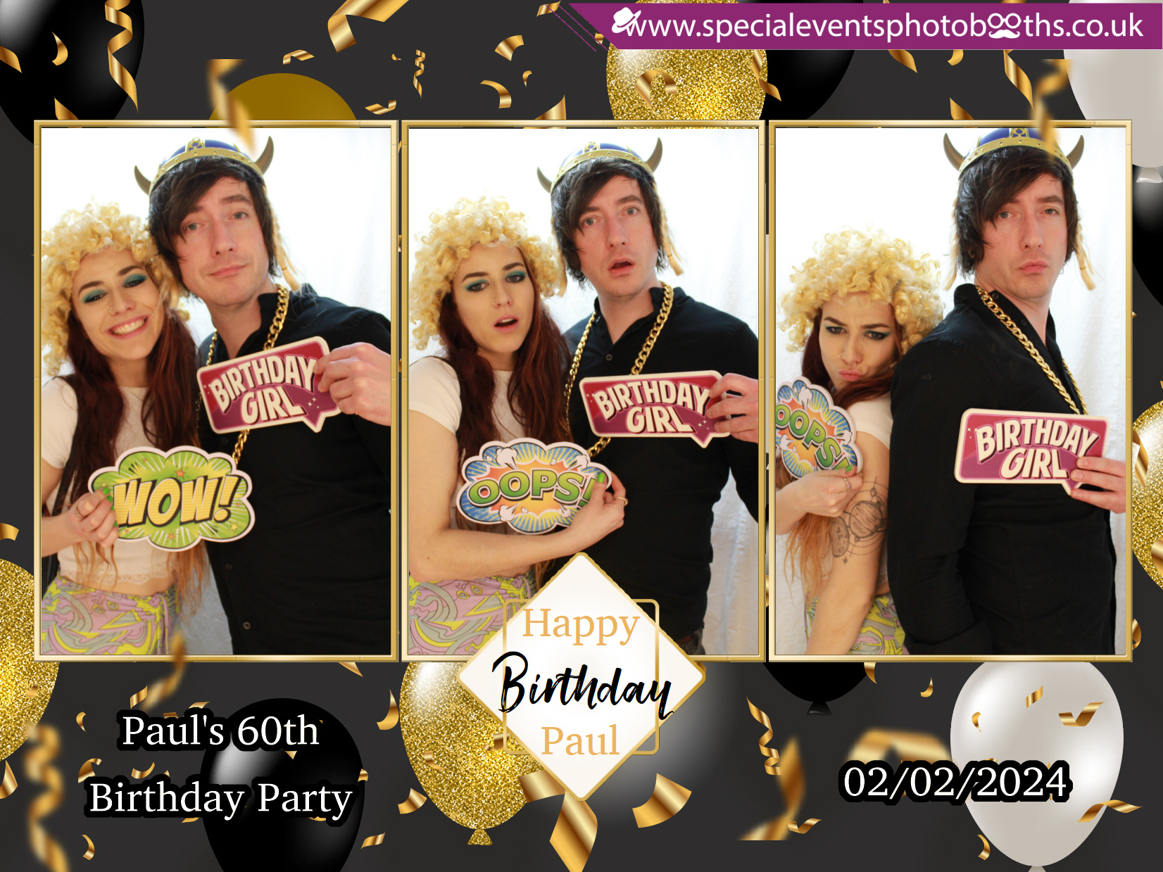 Paul’s 60th Birthday Party | View more photos from the event at my.specialeventsphotobooths.co.uk/u/SpecialEventsPhotoBooths/Paul’s-60th-Birthday-Party