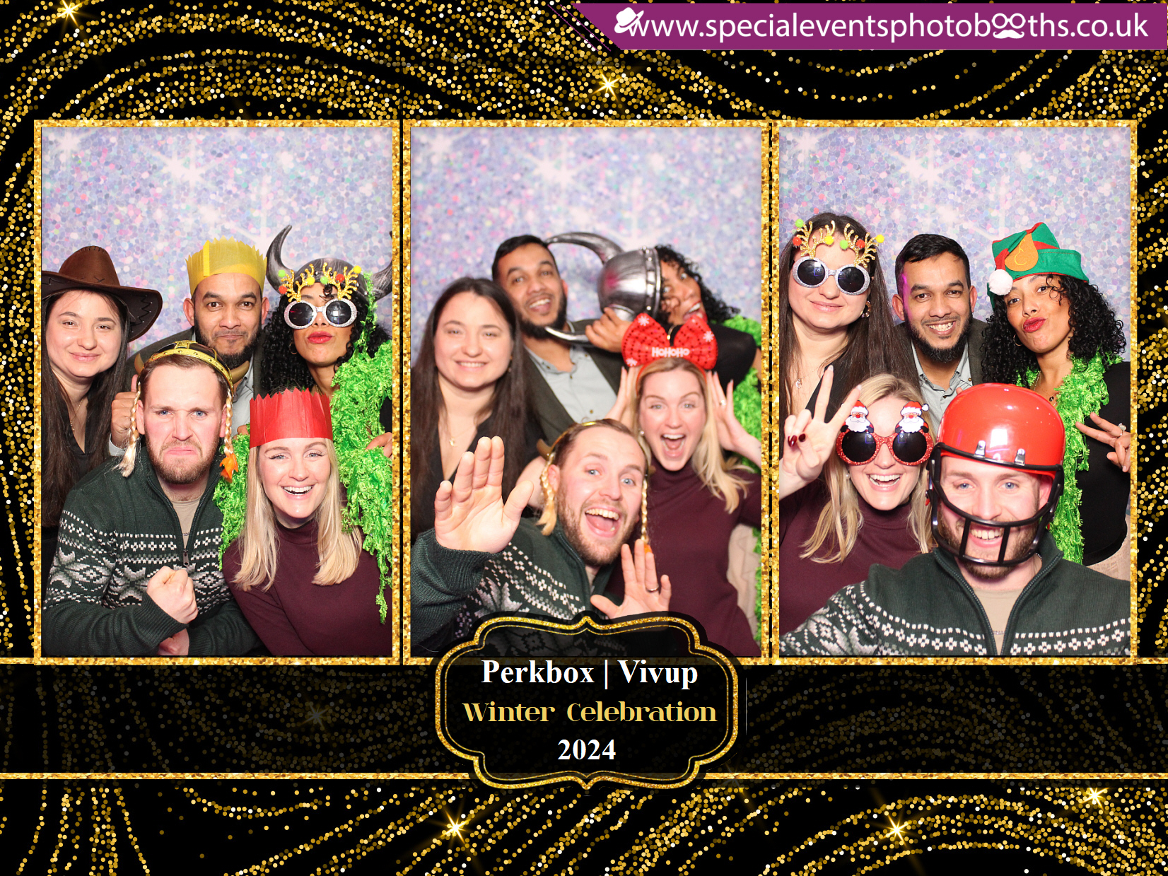 Perkbox and Vivup Winter Party 2024 | View more photos from the event at my.specialeventsphotobooths.co.uk/u/SpecialEventsPhotoBooths/Perkbox-and-Vivup-Winter-Party-2024