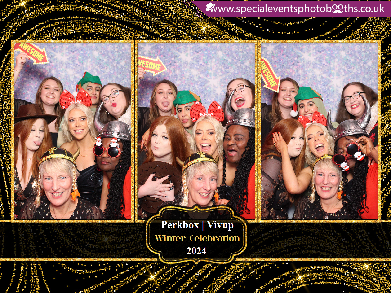 Perkbox and Vivup Winter Party 2024 | View more photos from the event at my.specialeventsphotobooths.co.uk/u/SpecialEventsPhotoBooths/Perkbox-and-Vivup-Winter-Party-2024