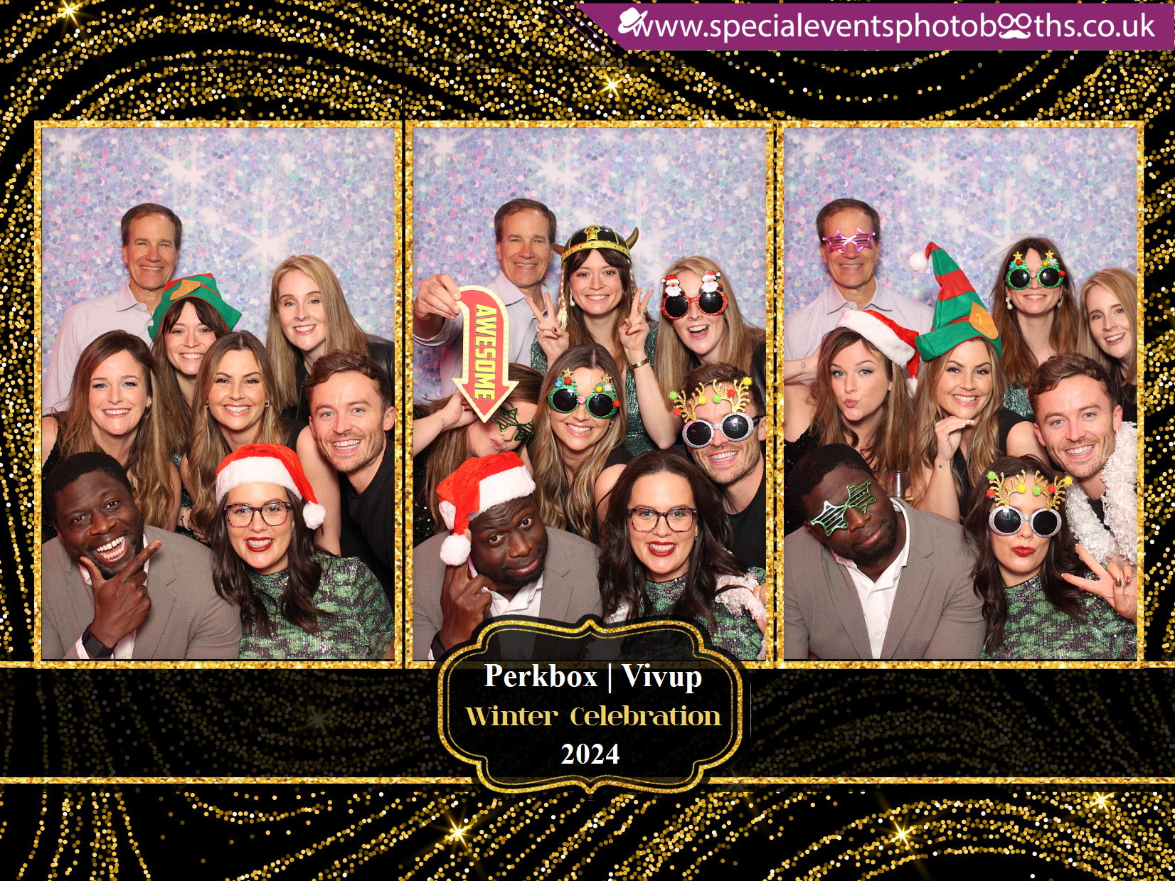 Perkbox and Vivup Winter Party 2024 | View more photos from the event at my.specialeventsphotobooths.co.uk/u/SpecialEventsPhotoBooths/Perkbox-and-Vivup-Winter-Party-2024