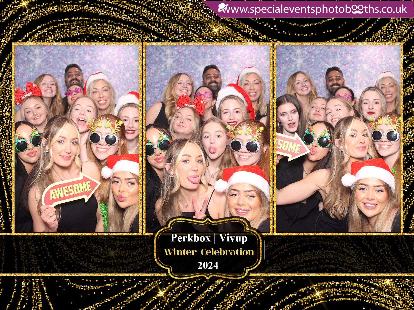 Perkbox and Vivup Winter Party 2024 | View more photos from the event at my.specialeventsphotobooths.co.uk/u/SpecialEventsPhotoBooths/Perkbox-and-Vivup-Winter-Party-2024