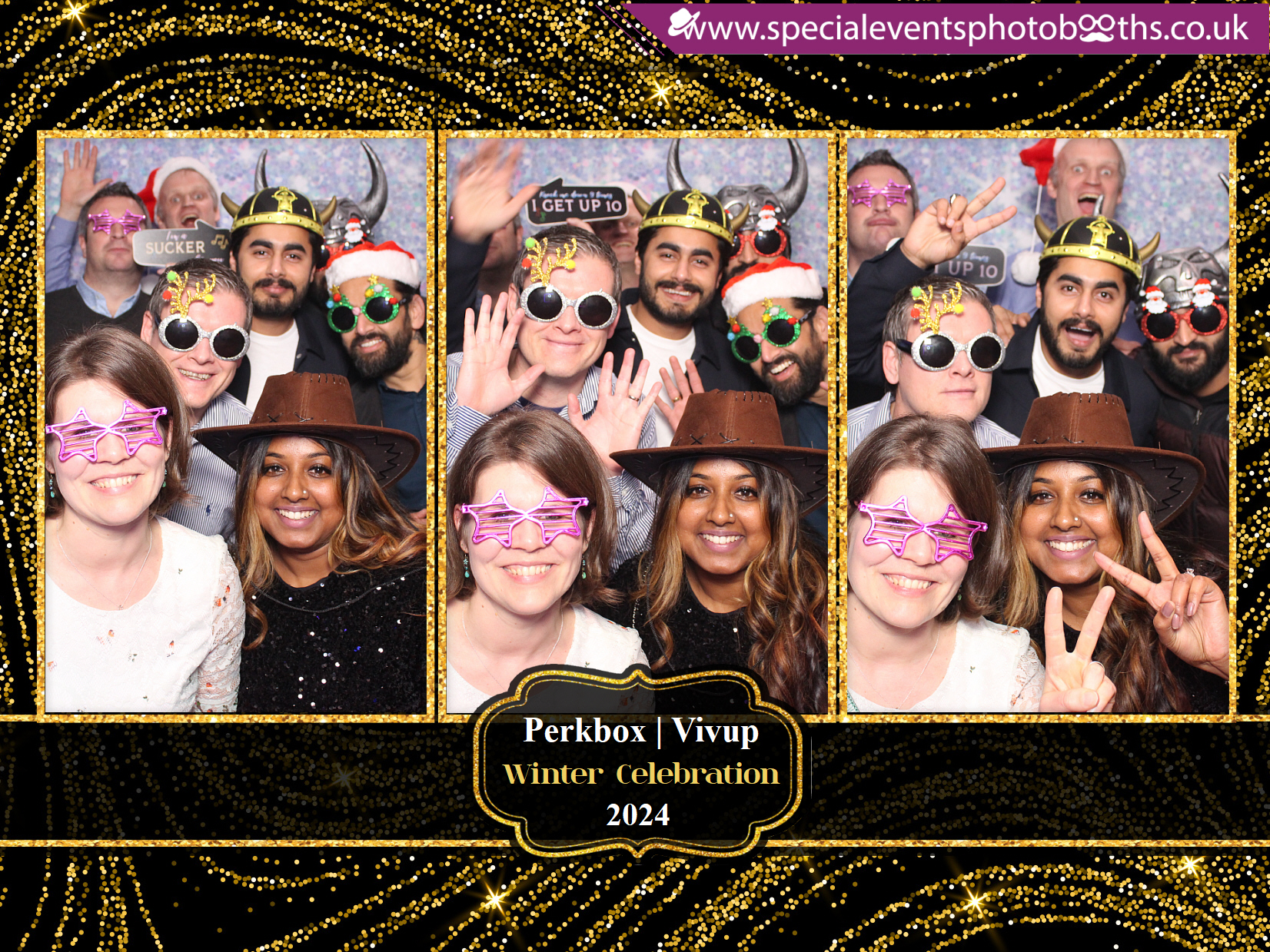 Perkbox and Vivup Winter Party 2024 | View more photos from the event at my.specialeventsphotobooths.co.uk/u/SpecialEventsPhotoBooths/Perkbox-and-Vivup-Winter-Party-2024