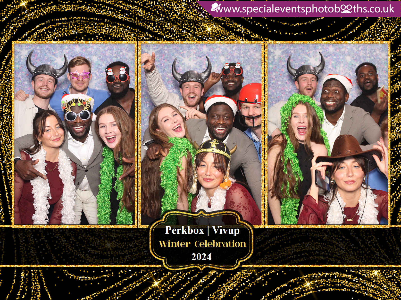Perkbox and Vivup Winter Party 2024 | View more photos from the event at my.specialeventsphotobooths.co.uk/u/SpecialEventsPhotoBooths/Perkbox-and-Vivup-Winter-Party-2024